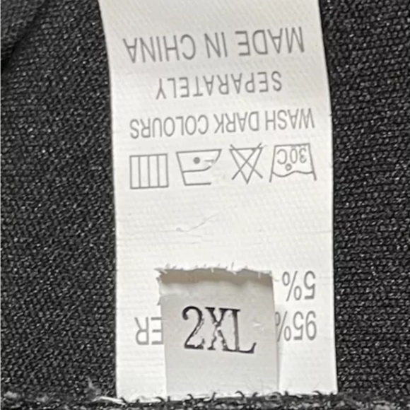 Women’s Stretch Tunic Shirt with Belt & Pockets Size 2X - Picture 5 of 6